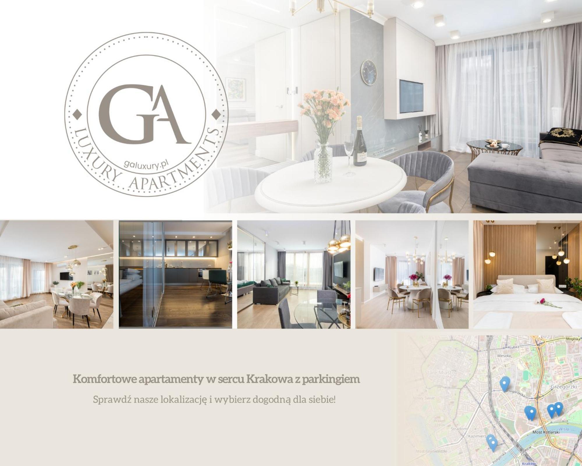 Ga Luxury Apartments M45 Krakow Exterior photo